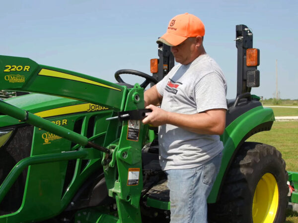 No-Drill Mount for Tractor Loaders